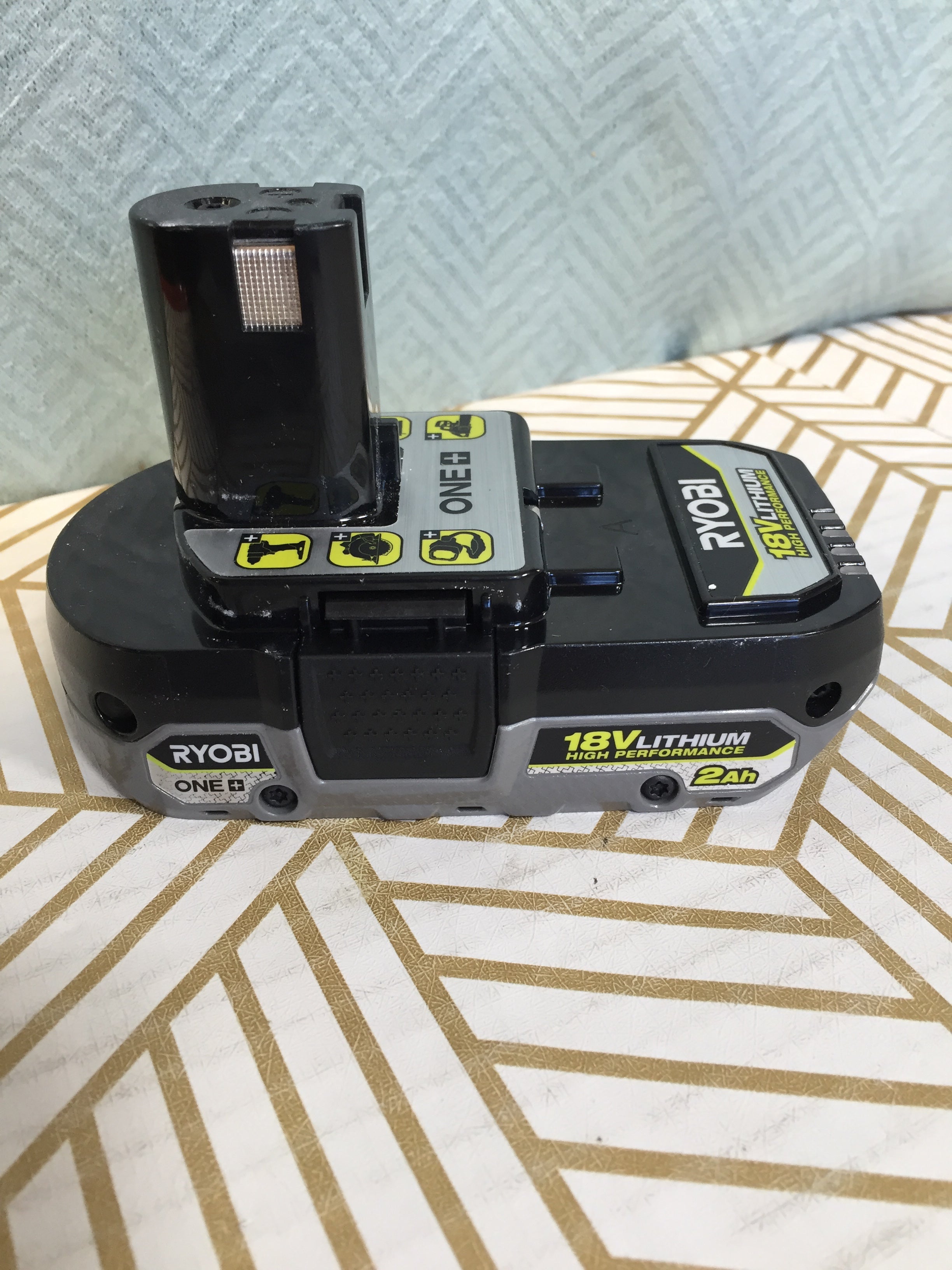 Genuine RYOBI PBP003 18V 2Ah Battery Pack *TESTED* (7950554267886)